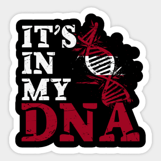 It's in my DNA - Latvia Sticker